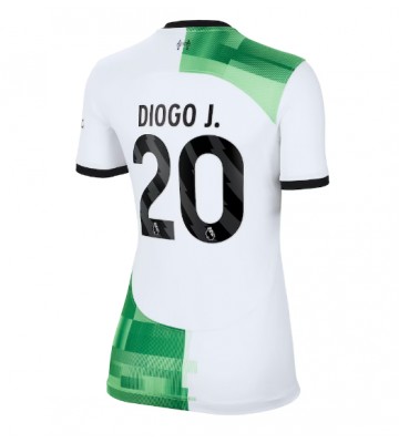 Liverpool Diogo Jota #20 Bortatröja Dam 2023-24 Kortärmad